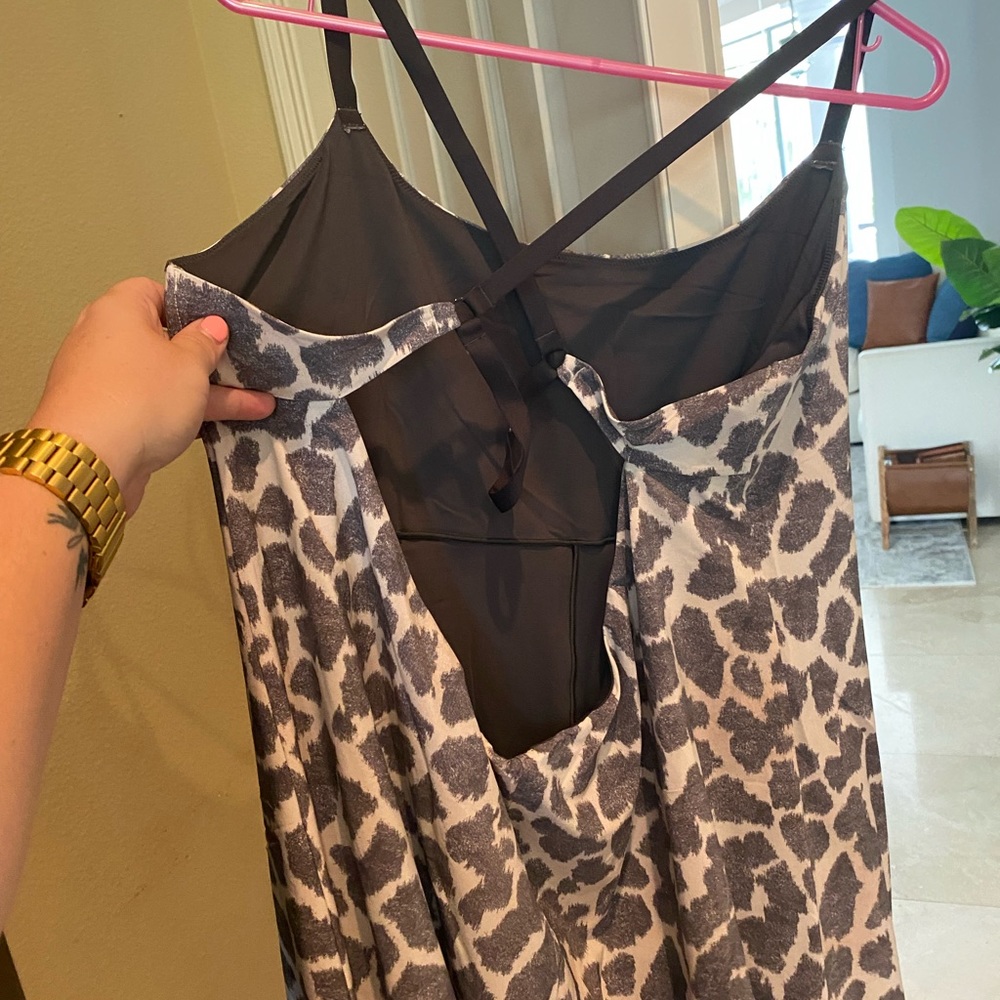 Offline by aerie printed sporty tennis dress